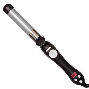 BEACHWAVER S1.25 DUAL VOLTAGE BLACK ROTATING CURLING IRON